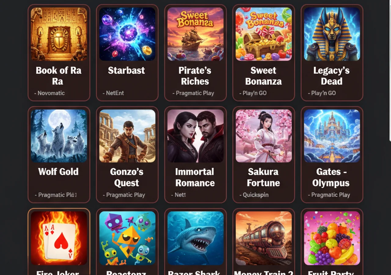 Spielangebot bei Lucky Hunter – Lucky Hunter